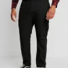 URBAN CLASSICS Ripstop Pants – Pantalon Cargo – Black de garantie authentique 29