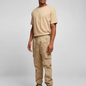 soldes officiel URBAN CLASSICS Männer Military – Pantalon Cargo – Unionbeige 16