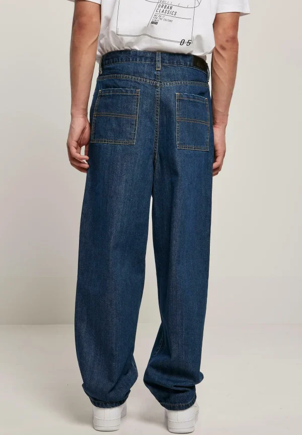 grand choix URBAN CLASSICS Jean Boyfriend – Mid Indigo Washed 4
