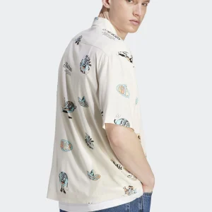 à prix d'occasion Adidas Originals Resort – Chemise – White 10