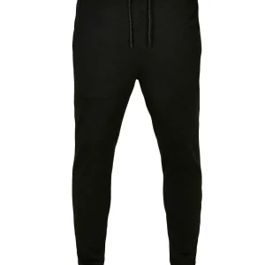 URBAN CLASSICS Side Tech – Pantalon De Survêtement – Black qualité supérieure 21