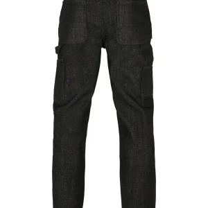 france URBAN CLASSICS Double – Jean Droit – Realblack Washed 42