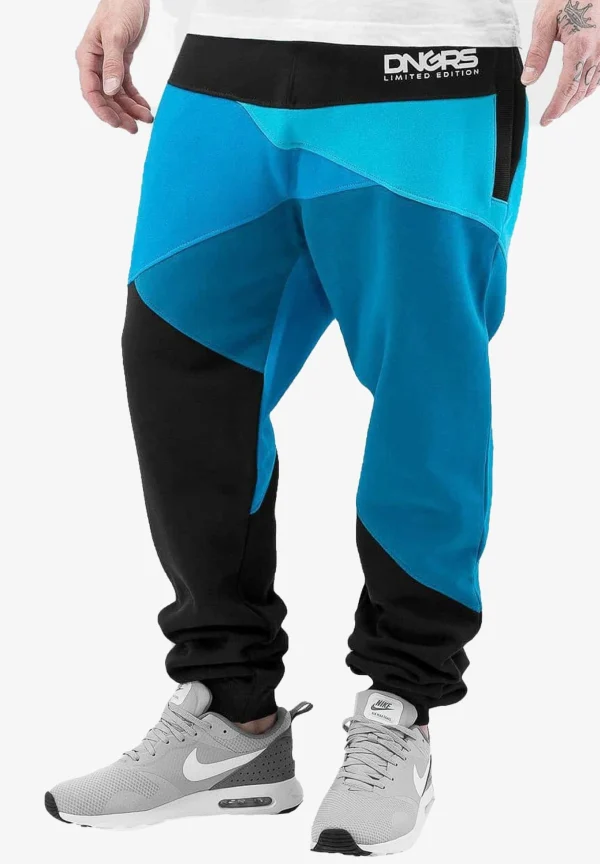 Satisfait ou Remboursé URBAN CLASSICS Dngrs Locotay – Pantalon De Survêtement – Blue Black 1