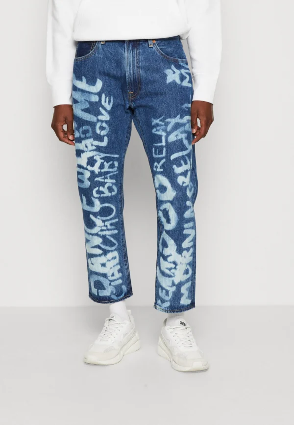 Levi’s 551Z Straight Crop – Jean Droit – Notebook Doodles fashioniable 1