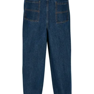 grand choix URBAN CLASSICS Jean Boyfriend – Mid Indigo Washed 24