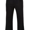 ﻿soldes URBAN CLASSICS Front Pleated – Pantalon Classique – Black 20