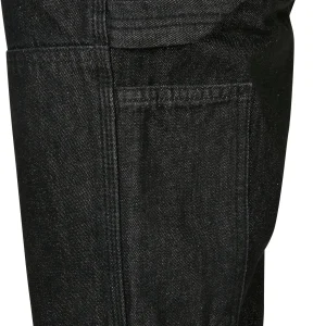 france URBAN CLASSICS Double – Jean Droit – Realblack Washed 32