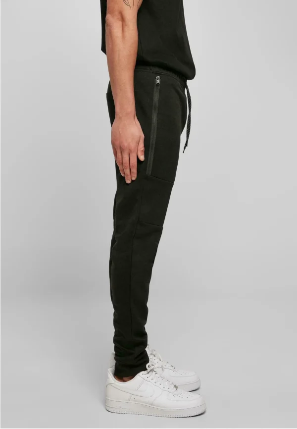 URBAN CLASSICS Side Tech – Pantalon De Survêtement – Black qualité supérieure 6