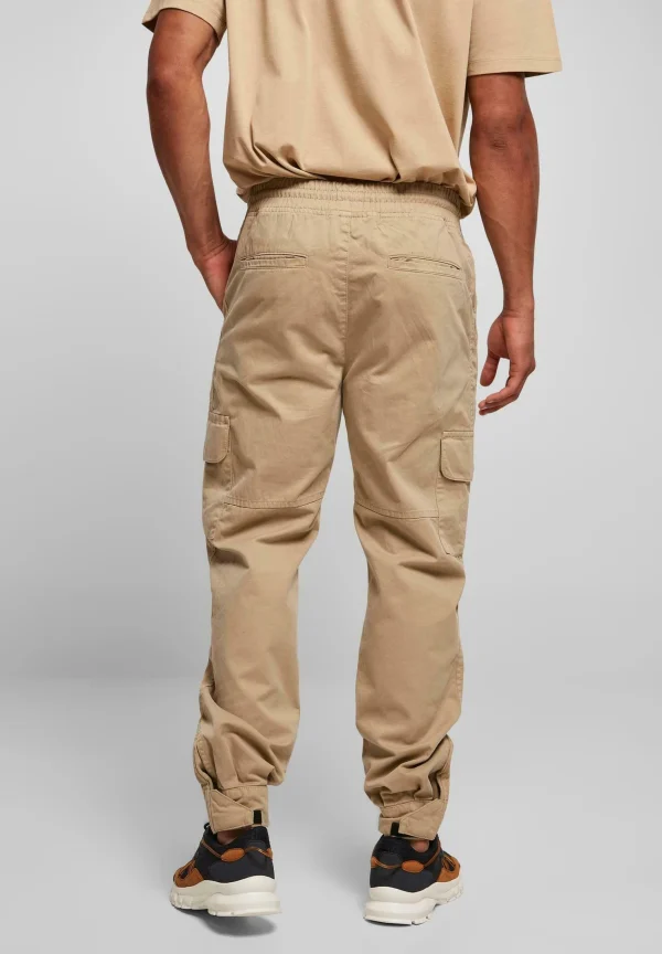 soldes officiel URBAN CLASSICS Männer Military – Pantalon Cargo – Unionbeige 4