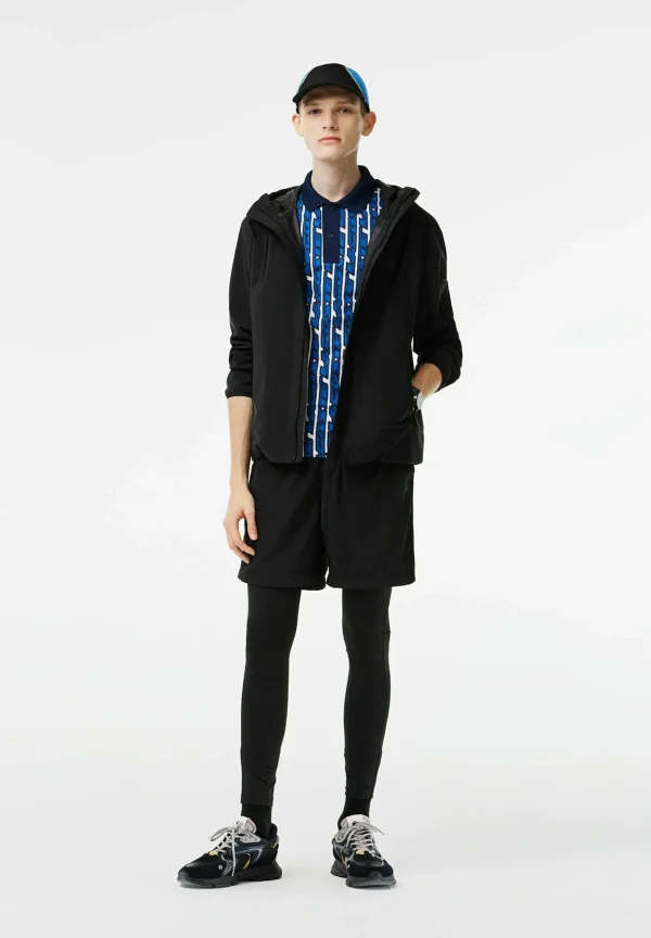 soldes pas cher Lacoste Pantalon De Survêtement – Noir 5