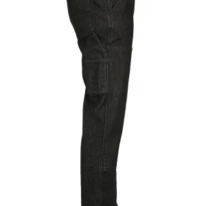 france URBAN CLASSICS Double – Jean Droit – Realblack Washed 38