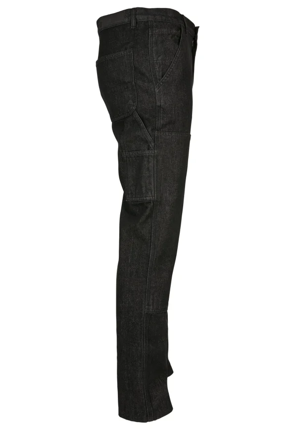 france URBAN CLASSICS Double – Jean Droit – Realblack Washed 13