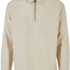 prix de gros URBAN CLASSICS Half Zip – Chemise – Softseagrass 8