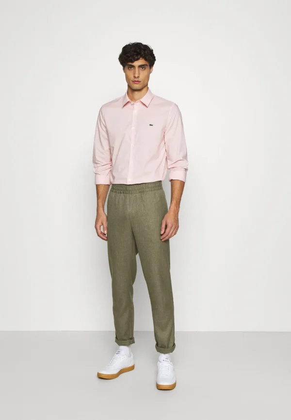 Lacoste Chemise – Light Pink vente pas cher 3
