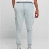 Pas Cher Magasin Soldes URBAN CLASSICS Fitted – Pantalon De Survêtement – Summerblue 22