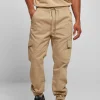 soldes officiel URBAN CLASSICS Männer Military – Pantalon Cargo – Unionbeige 28