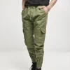 URBAN CLASSICS Männer Military – Pantalon Cargo – Newolive magasin en ligne 10