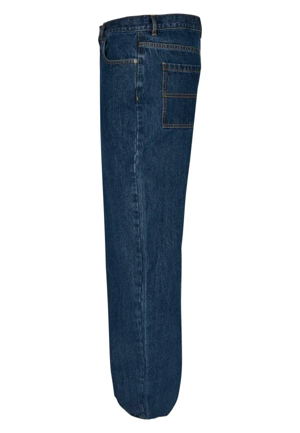 grand choix URBAN CLASSICS Jean Boyfriend – Mid Indigo Washed 7