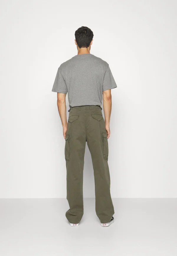 nouvelle saison GAP Pantalon Cargo – Black Moss 4