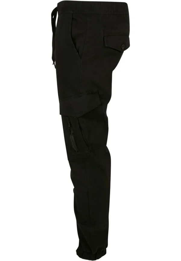 magasin pour URBAN CLASSICS Zipper D-Ring – Pantalon Cargo – Jet Black 10