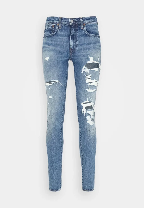 achat pas cher Levi’s Skinny Taper – Jeans Fuselé – Pointilist 6