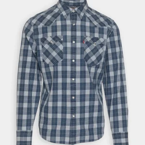 Retour Gratuit Levi’s Barstow Western Standard – Chemise – Indigo 14