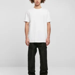 france URBAN CLASSICS Double – Jean Droit – Realblack Washed 18