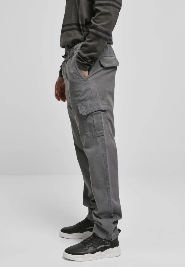 URBAN CLASSICS Ripstop – Pantalon Cargo – Asphalt Couleurs variées 5