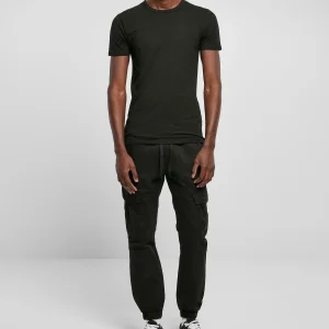 magasin pour URBAN CLASSICS Zipper D-Ring – Pantalon Cargo – Jet Black 13