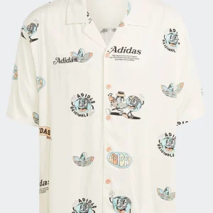 à prix d'occasion Adidas Originals Resort – Chemise – White 18