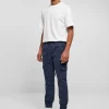 URBAN CLASSICS Männer Military – Pantalon Cargo – Spaceblue vente à bas prix 16