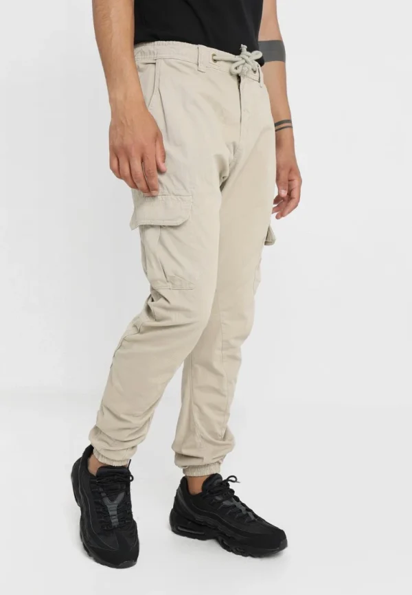 boutique en ligne france URBAN CLASSICS Cargo Jogging Pants – Pantalon Cargo – Sand 1