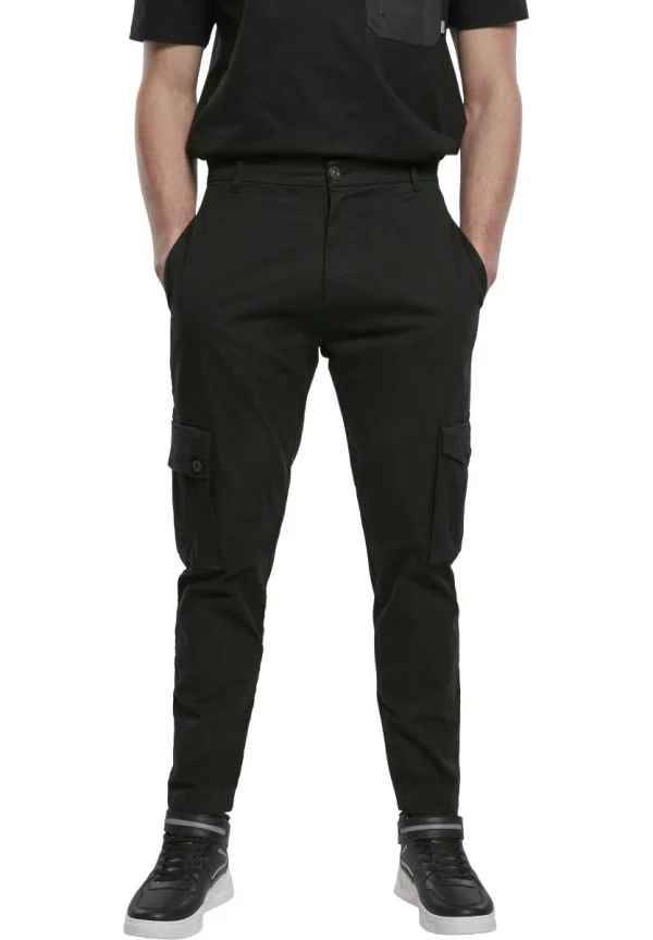 URBAN CLASSICS Tapered Pants – Pantalon Cargo – Brown Retour Gratuit 1