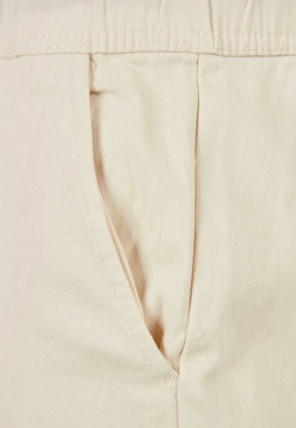 boutique pas cher URBAN CLASSICS Zipper D-Ring – Pantalon Cargo – Creme 11
