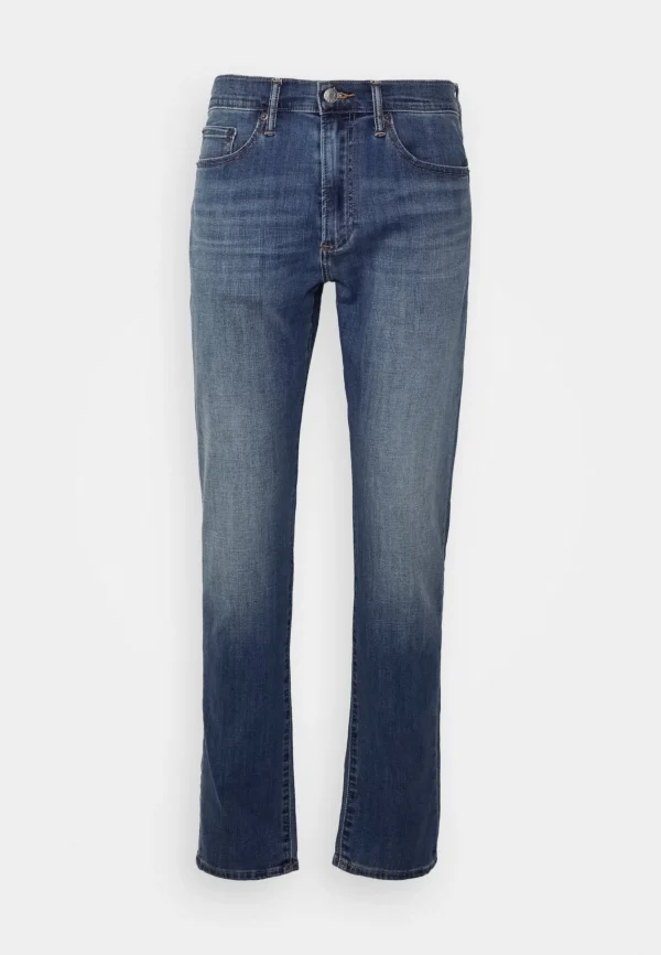 soldes ligne GAP Soft Weka Pass – Jean Slim – Medium Indigo 5
