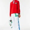 pas cher marque Lacoste Pantalon De Survêtement – Blanc 22