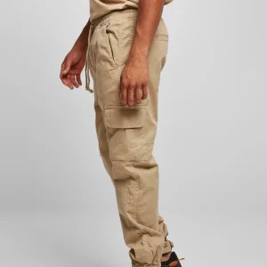 soldes officiel URBAN CLASSICS Männer Military – Pantalon Cargo – Unionbeige 20