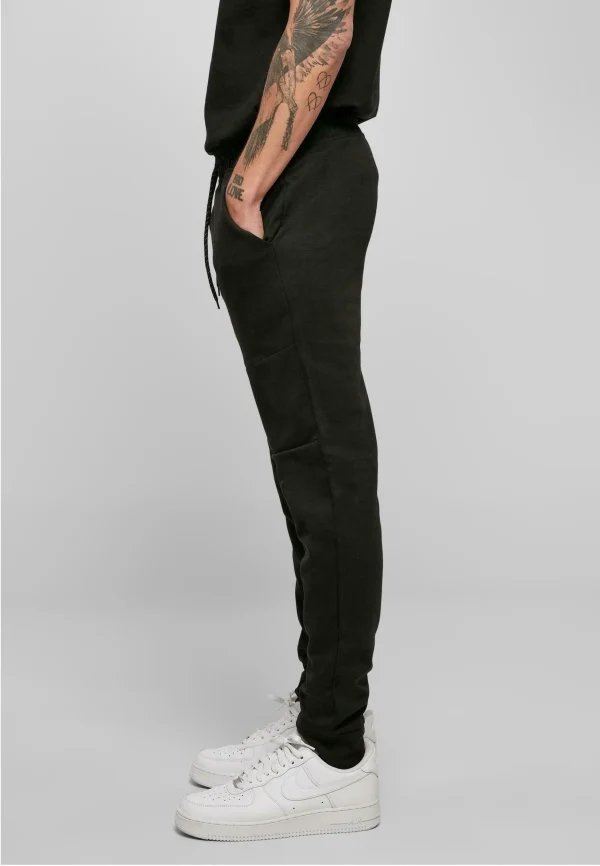 URBAN CLASSICS Side Tech – Pantalon De Survêtement – Black qualité supérieure 5