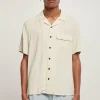 URBAN CLASSICS Viscose Camp Shirt – Chemise – Softseagrass achat pas cher 31