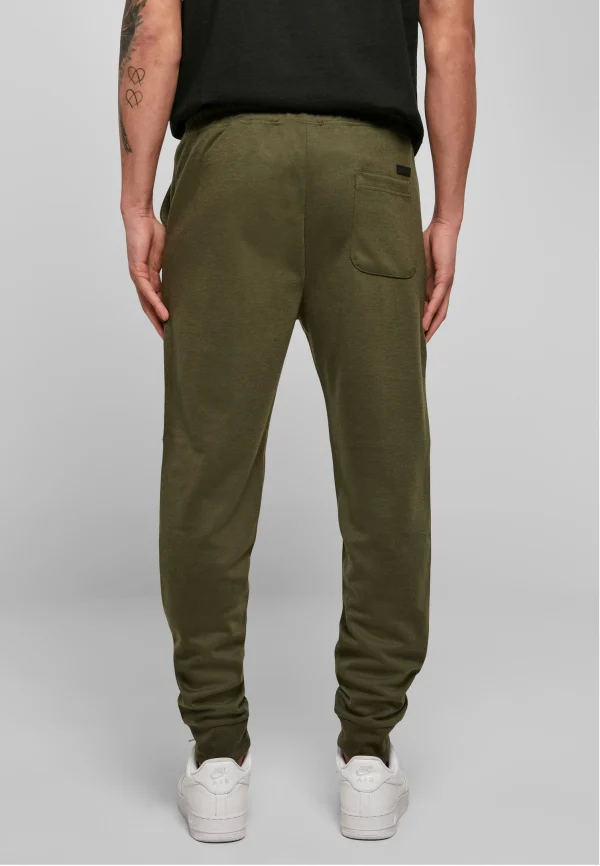 vente pas cher en ligne URBAN CLASSICS Side Tech – Pantalon De Survêtement – Olive 4
