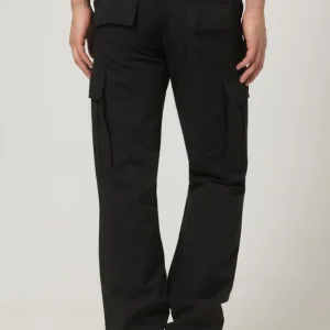 excellent qulity URBAN CLASSICS Camouflage Cargo Pants – Pantalon Cargo – Black 15