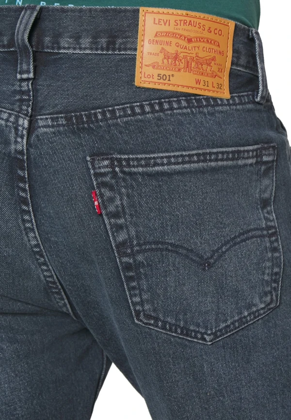 Prestation Et Rapide 501® Levi’S Original – Jean Droit – Blue Black 6