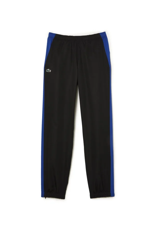 magasin pour Lacoste Pantalon De Survêtement – Noir Bleu 1