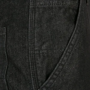 france URBAN CLASSICS Double – Jean Droit – Realblack Washed 28