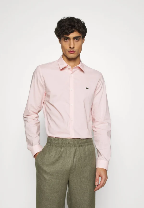 Lacoste Chemise – Light Pink vente pas cher 1