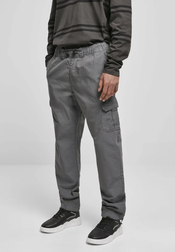 URBAN CLASSICS Ripstop – Pantalon Cargo – Asphalt Couleurs variées 1