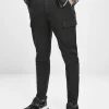 URBAN CLASSICS Pantalon Cargo – Black Top ventes 20