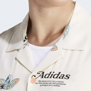 à prix d'occasion Adidas Originals Resort – Chemise – White 12