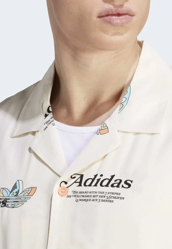 à prix d'occasion Adidas Originals Resort – Chemise – White 4