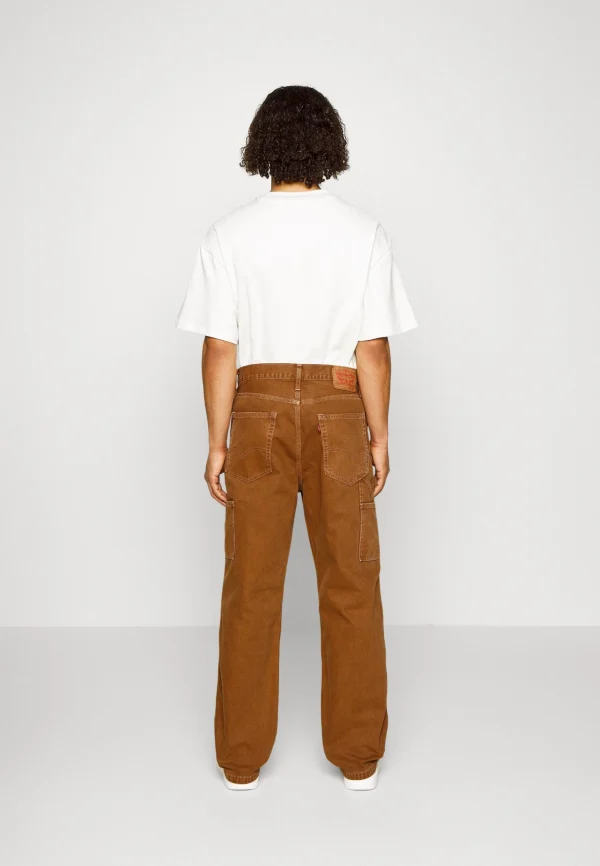 en ligne Levi’s® Workwear Stay Loose Carpenter – Jean Droit – Dark Ginger 4